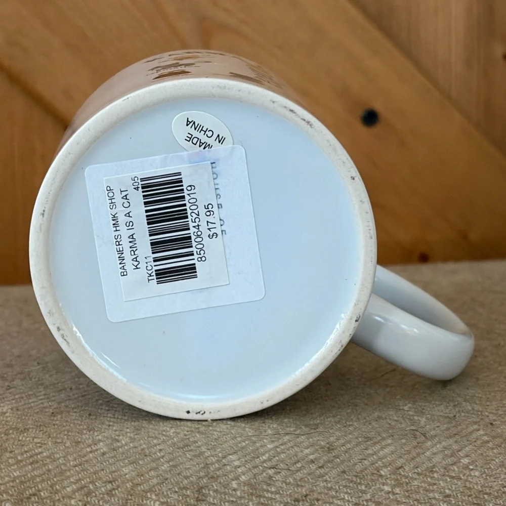 NWT Karma is a Cat Mug